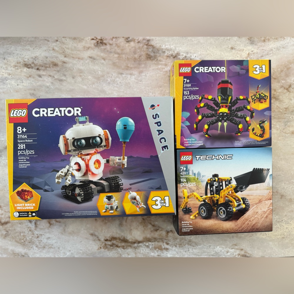 LEGO Creator & Technic Space and Spider Sets